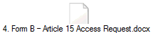 4. Form B – Article 15 Access Request.docx