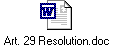 Art. 29 Resolution.doc