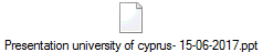 Presentation university of cyprus- 15-06-2017.ppt
